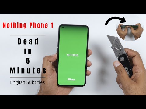 Nothing Phone 1 Durability Test - Wait for Nothing Phone 2 !