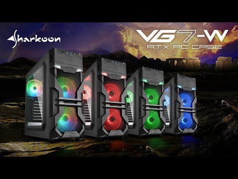 Sharkoon VG7-W ATX PC Case