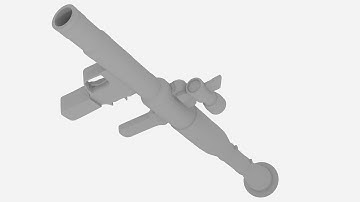 Speed Modelling RPG 7 in Blender