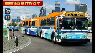 City Metro Bus Pk Driver Simulator 2017 Android Gameplay HD screenshot 3