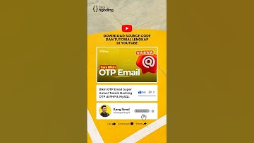 Cara Kerja OTP Email dengan Library PHPMailer