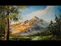 How To Paint With Your Hands ! Landscape Oil Painting - Paintings By Justin