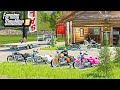 MOTORCYCLE SHOP! BUILDING A SHOP FROM SCRATCH! (HARLEY DAVIDSON) | FARMING SIMULATOR 2019