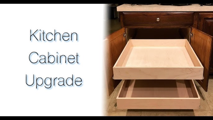 DIY Pull-out sliding shelving Easy 