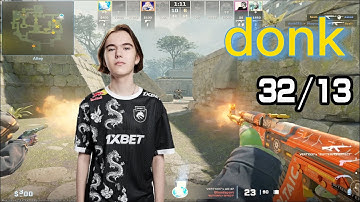 donk CS2 ANCIENT POV （32/13）￨ 4 Triple Kills (CS2 FACEIT POV) Nov 10, 2023