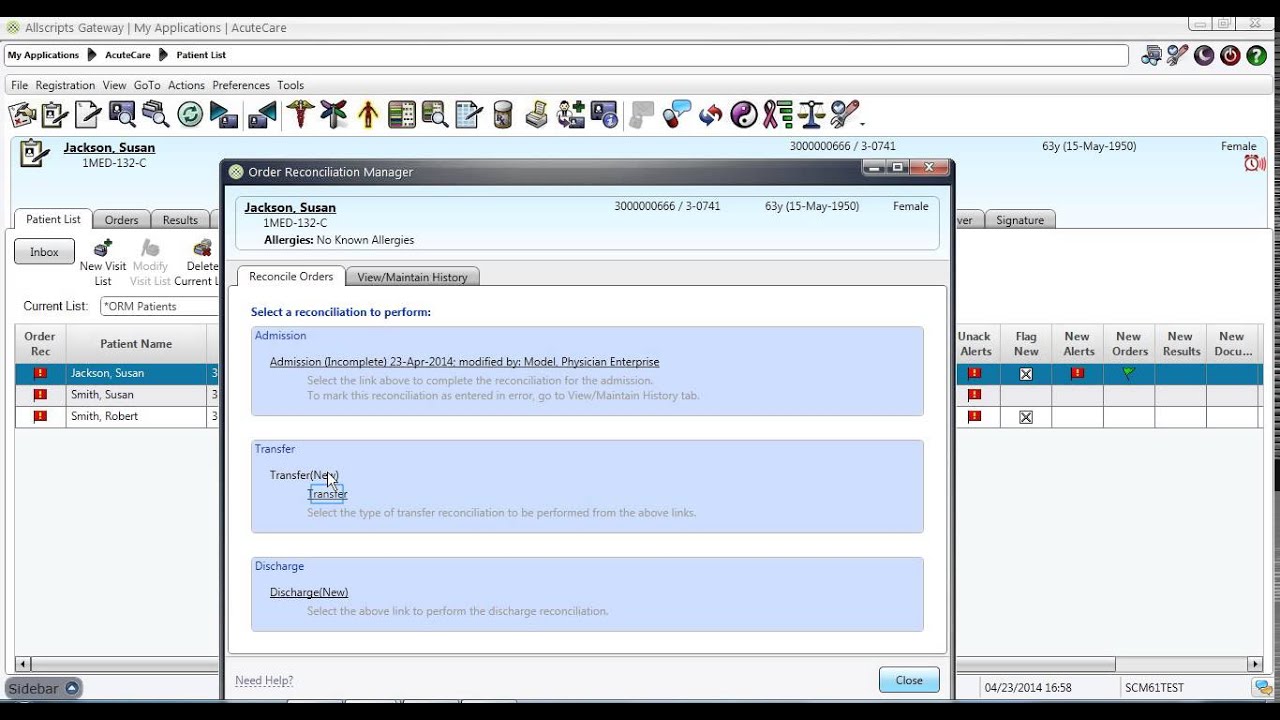 Scm Charting System