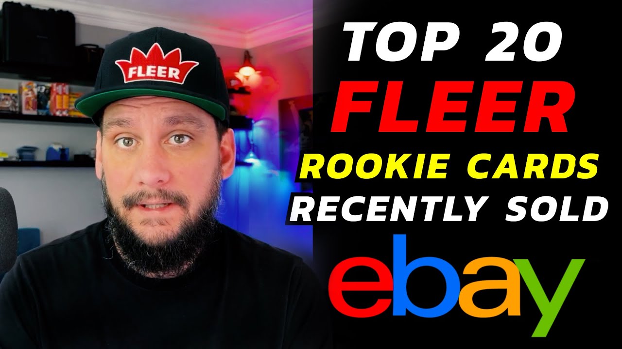 TOP 20 Fleer Rookie Sports Cards Recently sold on eBay 