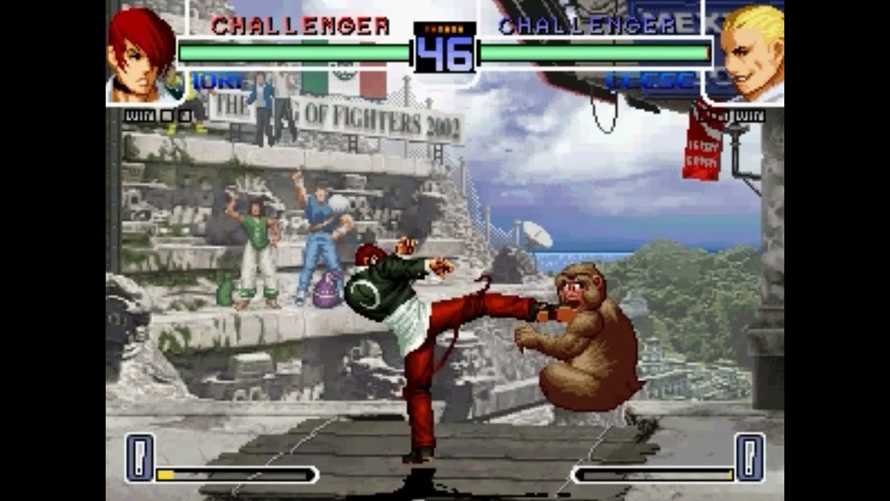 Orochi Iori Combo (Inputs + Hand Cam) - KOF 2002 PS2 Hack, I made  something today., By Ge Os