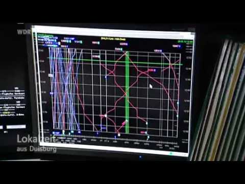 DB-Betriebszentrale Duisburg. Ein Beitrag aus der WDR-Lokalzeit
