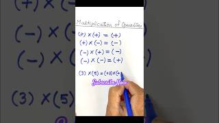 Basic Maths : Multiplication of Operations