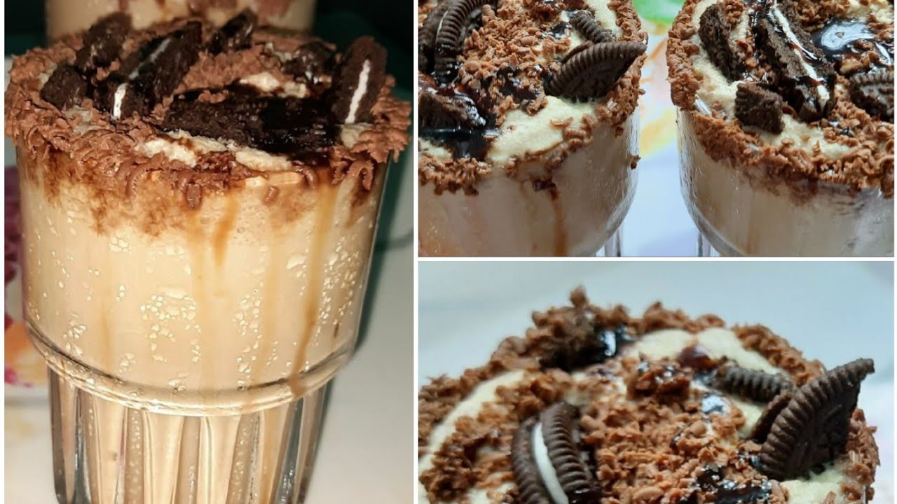 Very delicious oreo cold coffee how to make recipe in hindi/ urdu MCR YouTube
