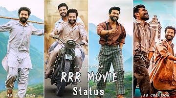 RRR Full Screen WhatsApp Status | Dosti Song Status | Ram Charan | Jr Ntr | RRR Movie New Status