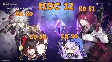 [MOC 12 2.0.1] E0S0 Jing Yuan/Sparkle + E0S1 Kafka/E0S0 Black Swan