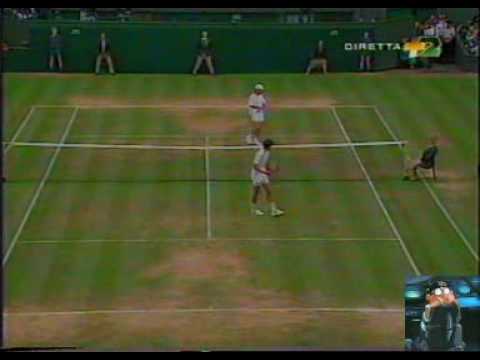 Tennis: Agassi-Ivanisevic - Finale Wimbledon '92 (7/7)