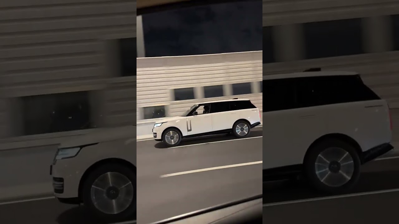 This car catches fire as soon as it drives on the road. 