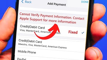Cannot Verify Payment information Contact Apple Support | iOS 18 | How to Fix | 2024