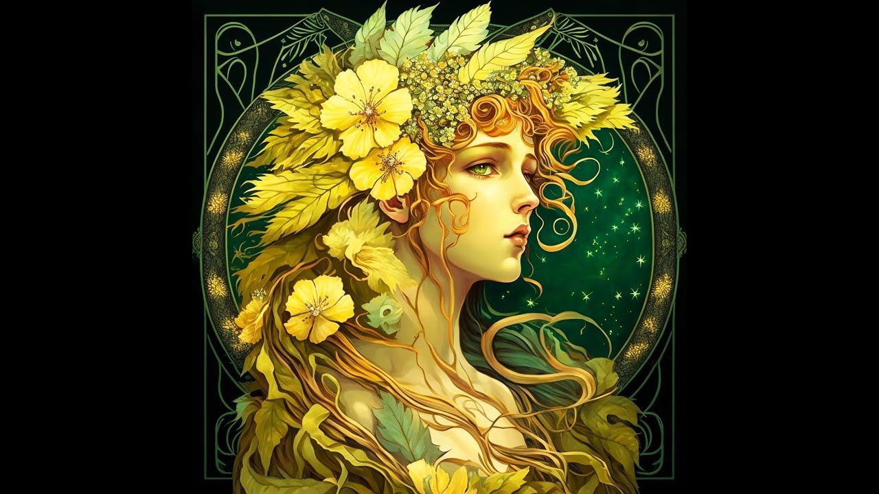 Celtic Goddess Áine Meditation *version 2* - YouTube