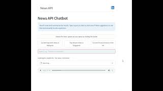 Simple Streamlit app demonstrating LLM interaction with an API