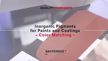 Color Matching for Bayferrox Pigments