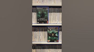 All Matrix games on PlayStation 2 🤖💥💊 #matrix #keanureeves #action #ps2 #playstation #shorts