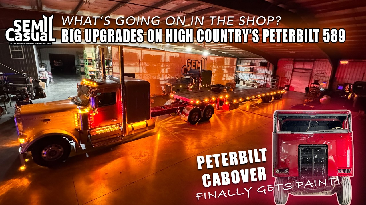 Lights Paint Action!! The Semi Casual shop has a lot going on.