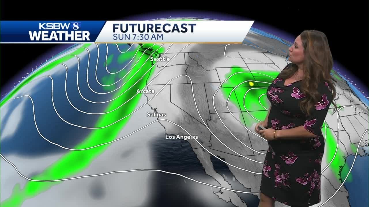 Cloudy, breezy Sunday with late day rain - YouTube