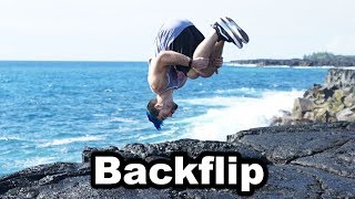 How To Do A Backflip (Parkour Tutorial)