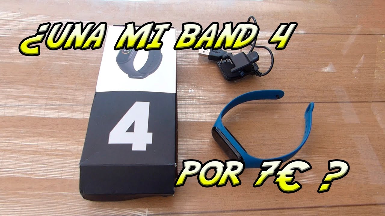 Una Xiaomi Mi Band 4 por menos de 8€? Smartband M4. Análisis en español  Análisis en español - YouTube