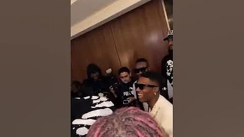 Nigeria latest: see video of Wizkid's backstage speech at o2 arena london ️ WizkidO3