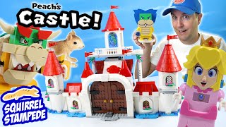 Lego Super Mario Peachs Castle Course Build Review With Bowser & Ludwig