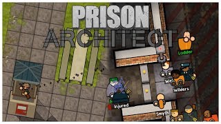 Prison Architect - Auto Sniper & Blitz Escape - Let's Play / Gameplay / Construction screenshot 2