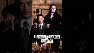 Morticia y Homero Addams (1991) #fashionblogger #moda #runway #fashion #hollywood #addamsfamily
