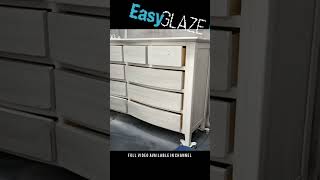 Easiest Furniture Glazing #extrememakeover #furnituremakeover #glaze
