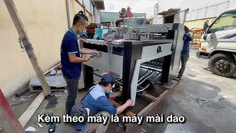 Máy phay rãnh bìa cứng tự động