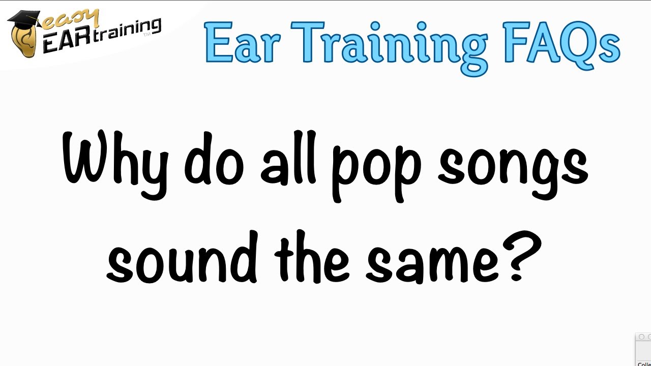 Why Do All Pop Songs Sound The Same? - Musical U