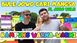 Prank Bule Jowo di Kampung Warna-Warni, Malang ft. Joko Bule
