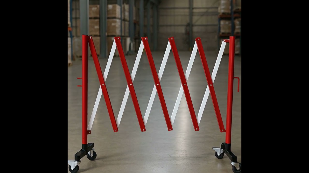 Expandable Barrier  3000x950mm Red and White