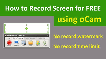 How to Record Screen for FREE using oCam