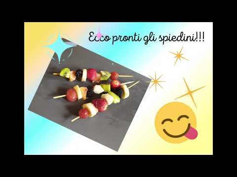 Video: Tartine Di Frutta Su Spiedini Per Bambini E Adulti: Ricette Passo Passo Con Foto