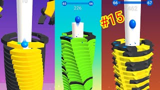"*LIVE* Stack Ball 3D Madness! Highest Score Challenge! o#Stackbounce #shorts#viral #gaming 15 screenshot 5