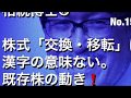 株式「交換・移転」は漢字の意味ない。既存株の動き！（岐阜市・全国対応）相続博士®No.1580