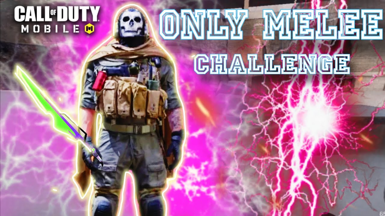 Only Melee Challenge 🔥🔥||24 kills gameplay😱😱||Call of duty mobile ...