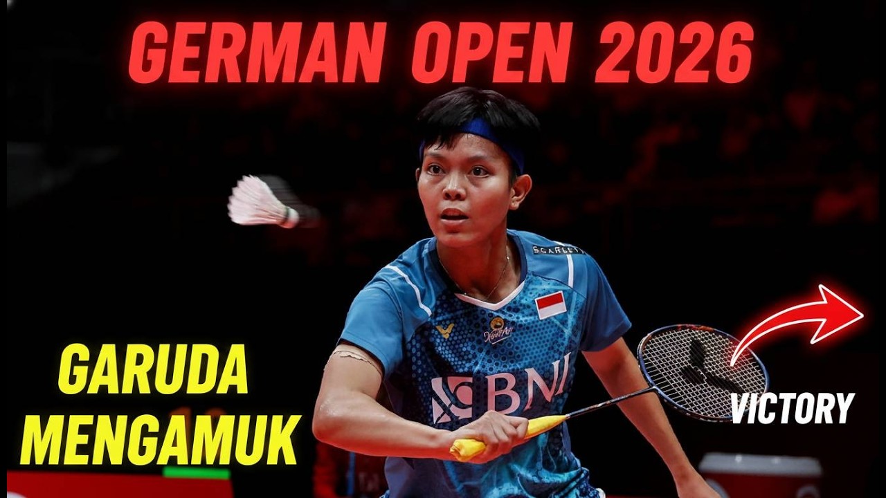 German Open 2026! TERKEJUT, Skuad Minim Indonesia Guncang Jerman!