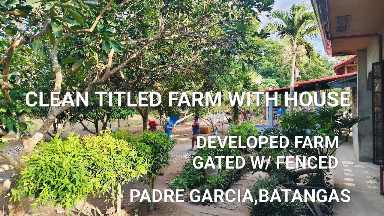 #Vlog309 FARM LOT WITH HOUSE CLEAN TITLED FOR SALE in PADRE GARCIA,BATANGAS 📍SOLD📍