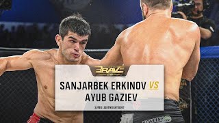 FREE MMA Fight | Ayub Gaziev Vs Sanjarbek Erkinov | BRAVE CF 59