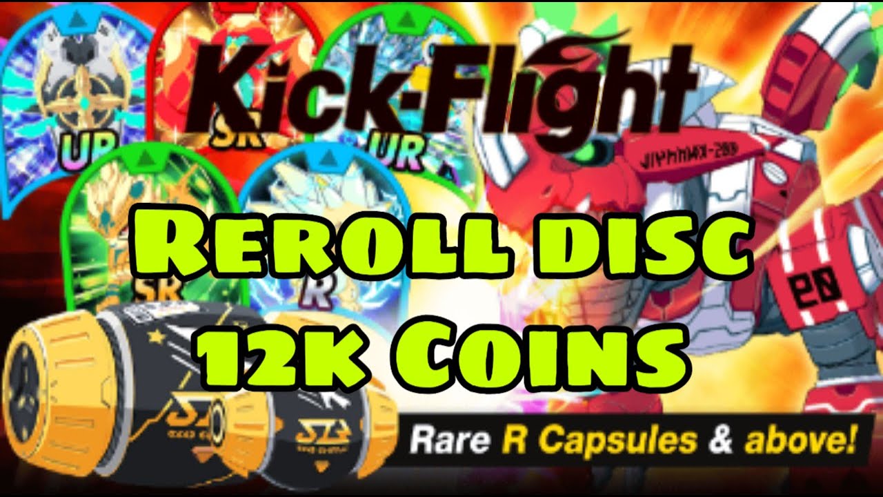Kick-Flight | Spending 12k Free Coins in Disc in Rank S!