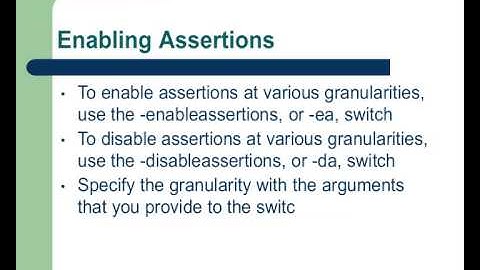 Assertions in Java tutorial
