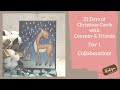 Day 1 - 25 Days of Christmas Cards Collaboration with Courtney Kreeber from Create and INKspire!