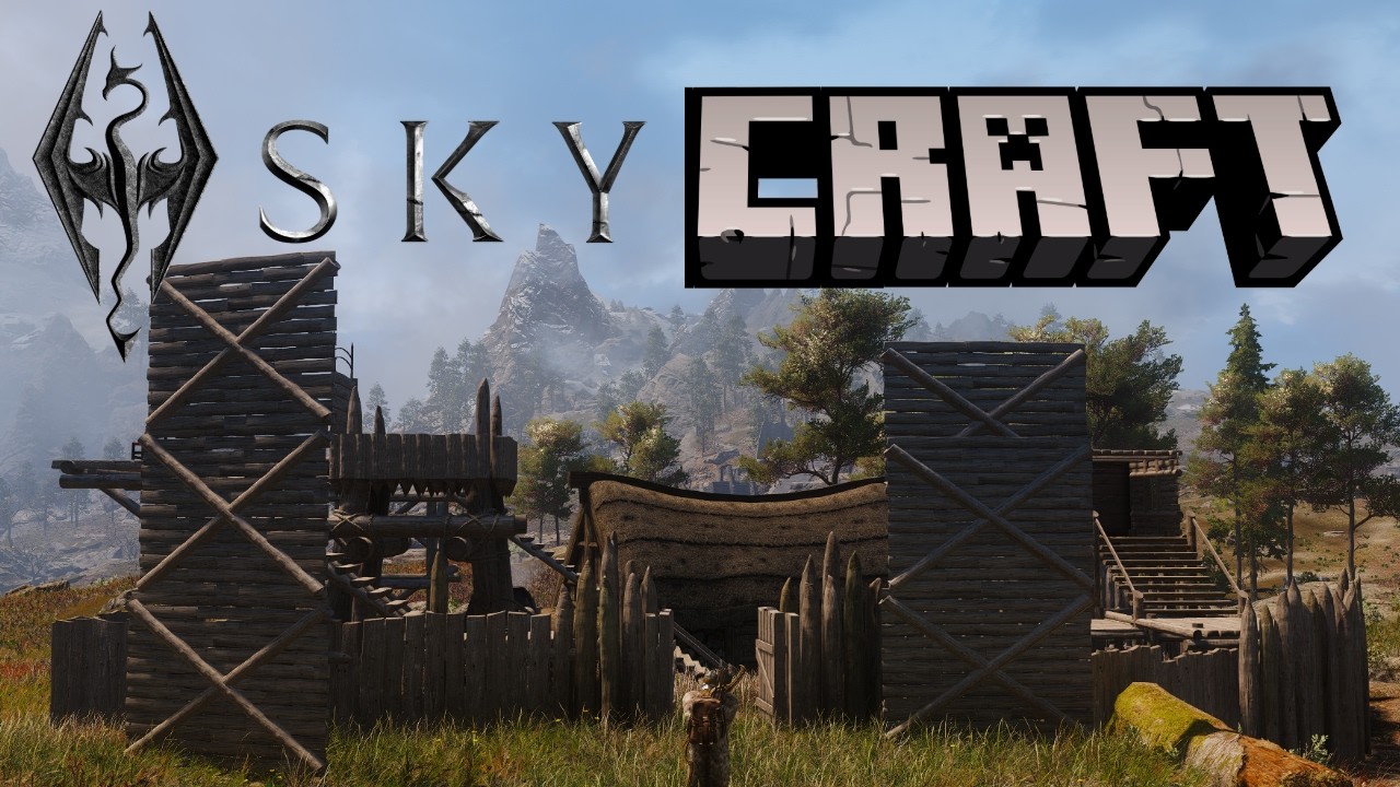 I FINALLY Turned Skyrim into Minecraft - YouTube