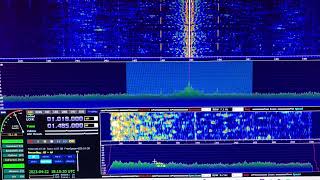 Lpam Radio 182 With Funklust Beep On 1485 Khz.